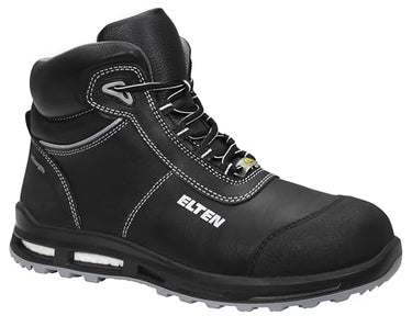 ELTEN Reaction XXT Mid ESD S3S, Sicherheitsschuhe für Herren, leicht, Kunststoffkappe (Leichter als Stahlkappe), Obermaterial: Leder, Innenfutter: Textil (atmungsaktiv), im Sale